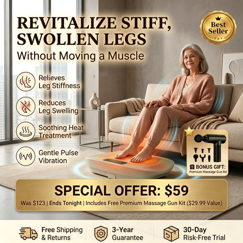 Lenflow™Vibration Plate: Tone & Slim Legs Faster with Gentle Therapy