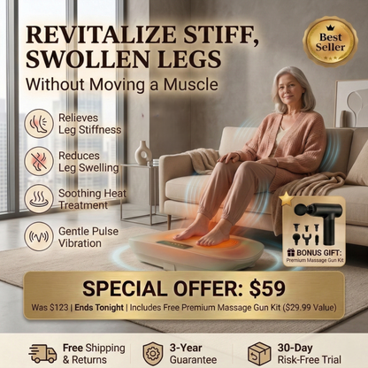 Lenflow™Vibration Plate: Tone & Slim Legs Faster with Gentle Therapy