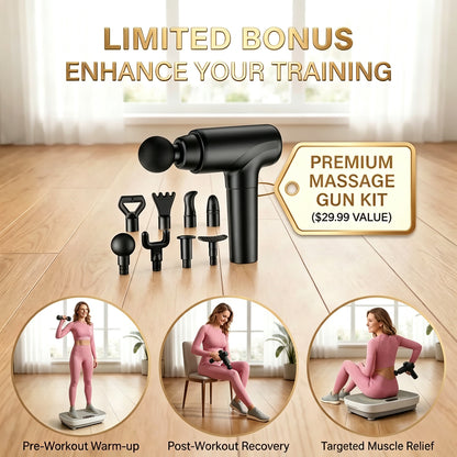 Lenflow™Vibration Plate: Tone & Slim Legs Faster with Gentle Therapy