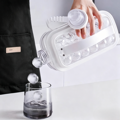 2-in-1 Portable Ice Ball Maker & Water Bottle