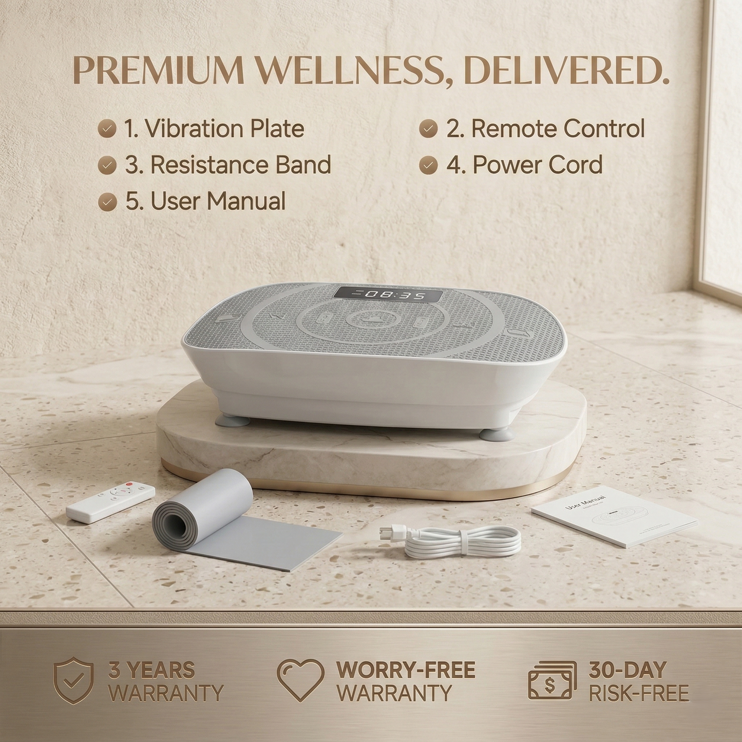 Lenflow™Vibration Plate: Tone & Slim Legs Faster with Gentle Therapy
